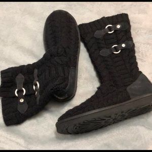 Knit ugg boots